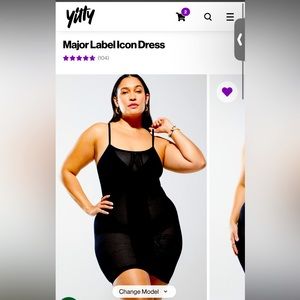 YITTY major label ICON Dress BNWT